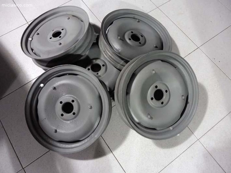 5 LLANTAS ANTIGUAS 15 FIAT 500