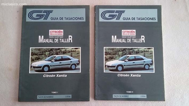 MANUALES TALLER CITROEN XANTIA